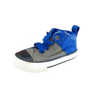 Converse‎ All Star Toddler Boys 4 Medium Gray High Top Fabric